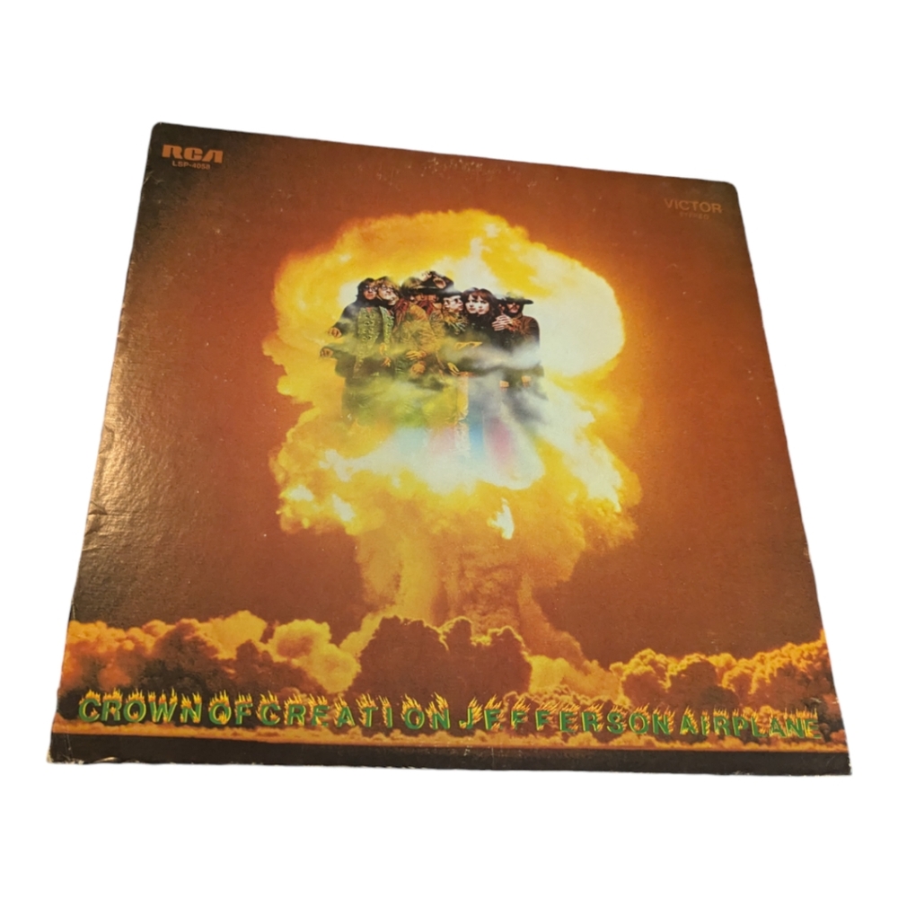 JEFFERSON AIRPLANE Crown Of Creation RCA VICTOR LSP-4058 Vinyl LP Record Album